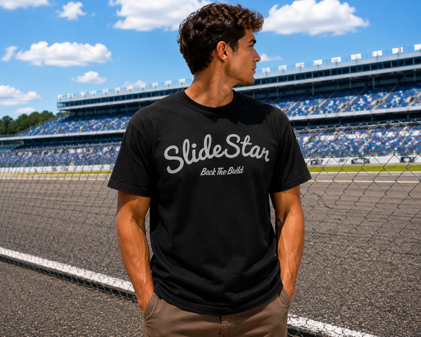 SlideStar Back The Build Tee - Kids